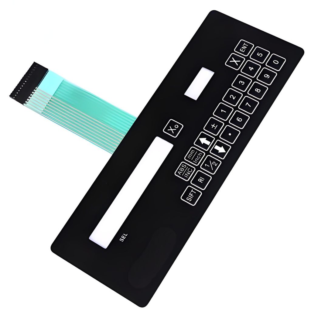 What is a membrane switch keyboard?