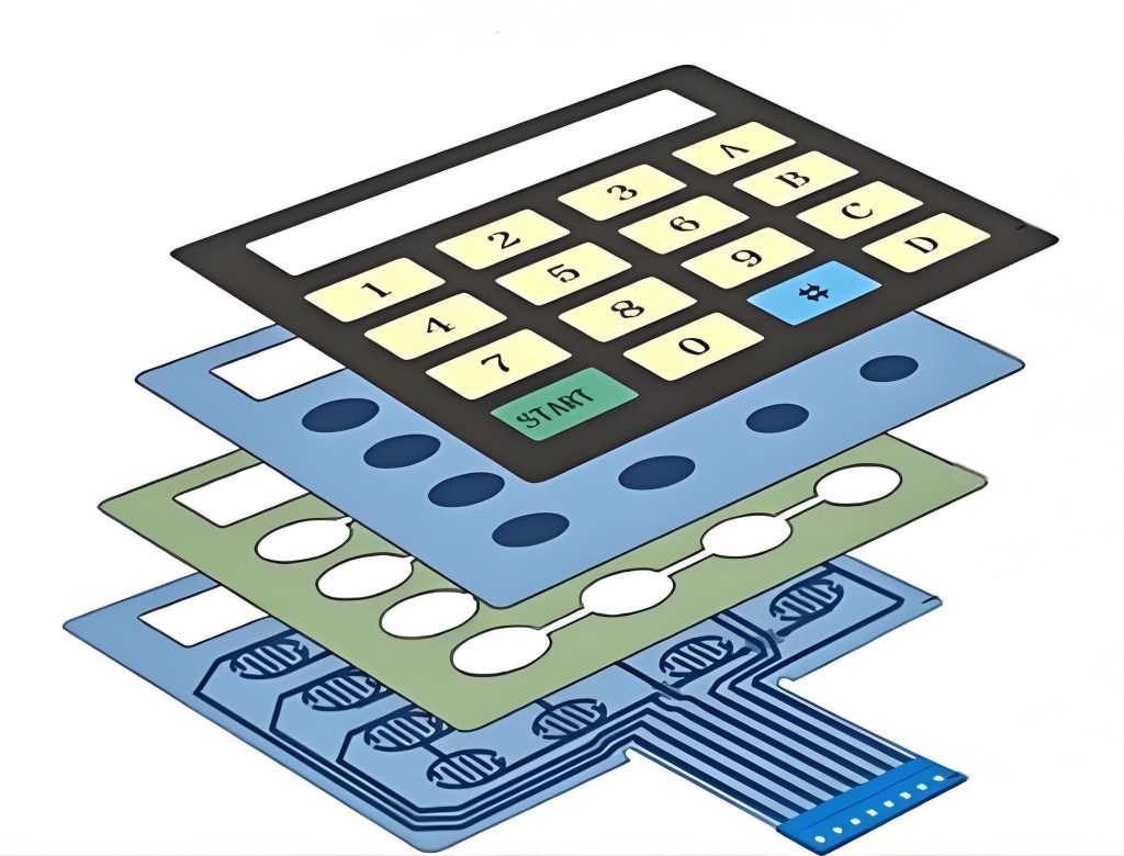 How to repair a membrane switch?